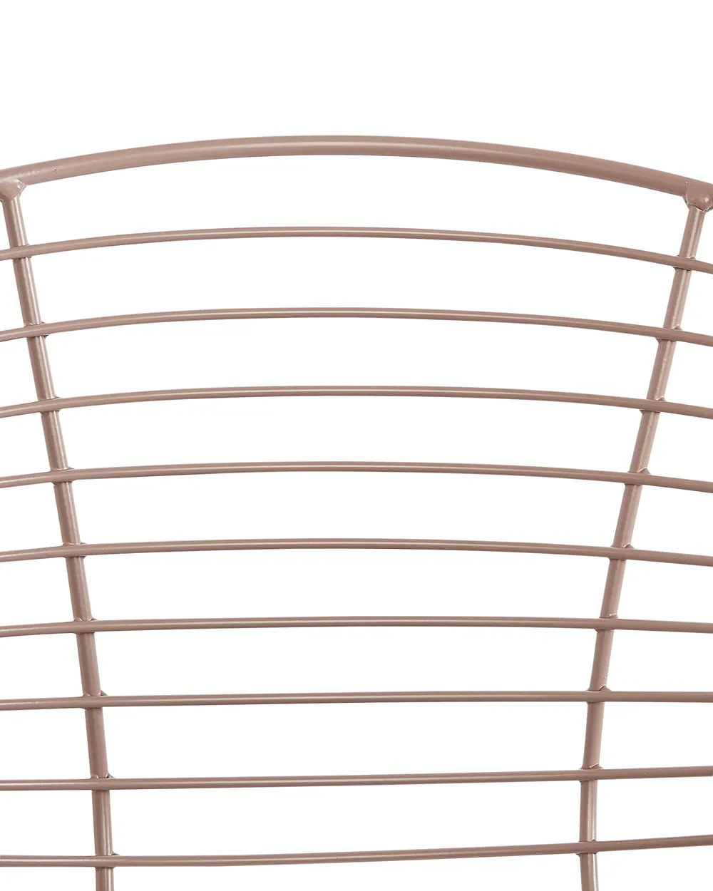 Esszimmerstuhl 2er Set HOBACK Metall Beige_907836