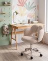 Bureaustoel WHIZZY Bouclé Lichtbeige
