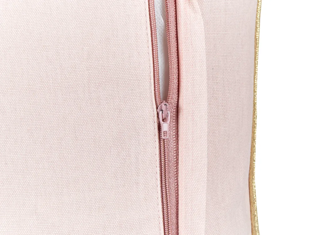 Dekokissen 2er Set ALSOBIA 30 x 50 cm Samtstoff Rosa Weihnachtsmotiv_887575