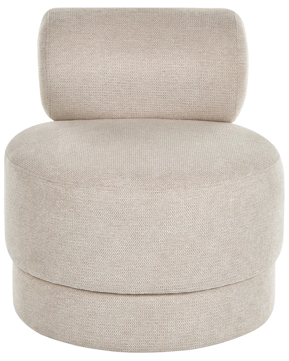 Drehsessel KARVIA  Stoff Hellbeige_1165205