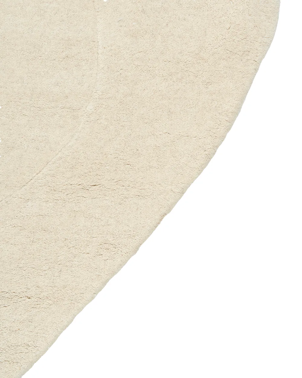 Vloerkleed NEVANA Gebroken wit 160 x 230 cm Wol_1131608