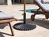 Parasol Base CAREZZA Round Black 21 kg