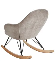 Schaukelsessel SKALE Stoff Taupe_972731