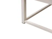 Bett ohne Kopfteil Metall VIRY 180 x 200 cm Hellbeige_1073041