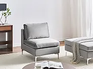 Sesselmodul EVJA Samtstoff Grau_1185374