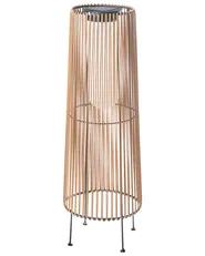 Solarbetriebene Laterne SEMLIKI 68 cm Naturfarben_1042982