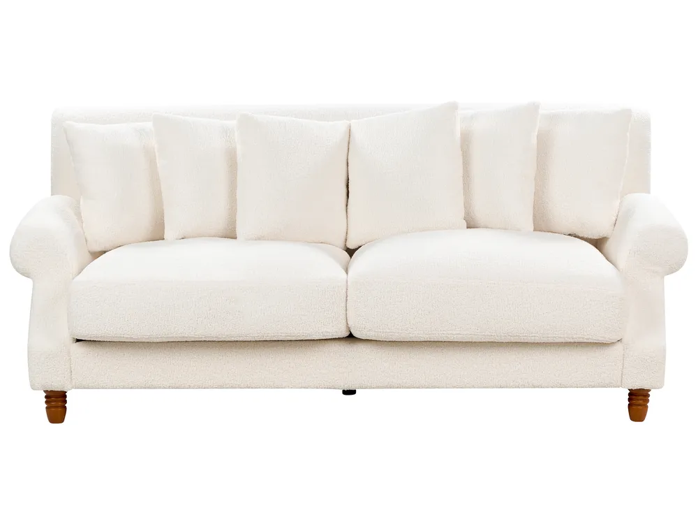 Sofa 2 Seater EIKE Boucle Off-White_964809