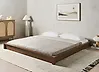 Bett ohne Kopfteil Holz ANTRAS 180 x 200 cm Dunkelbraun
