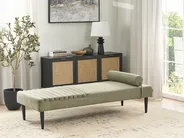 Chaiselongue MAURIAC Stoff Grün_924589