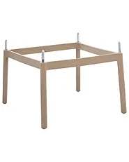 Set mit 2 Barstühlen ARICCIA Kunststoff Hellbraun_1149248