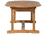 Garden Dining Set 8 Seater MAUI with Cushions Acacia Wood Off-White_696953