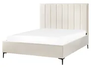 Bedroom Set SEZANNE Boucle Off-White 160 x 200 cm (EU King Size)_939788