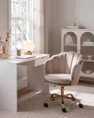 Desk Chair MONTICELLO Velvet Taupe_1099310