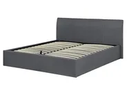 Krevet s prostorom za pohranu ORBEY Sivi 160 x 200 cm_765742