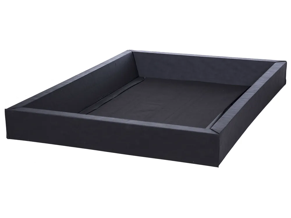 Wasserbett Bouclé ALBI 180 x 200 cm Braun_981682