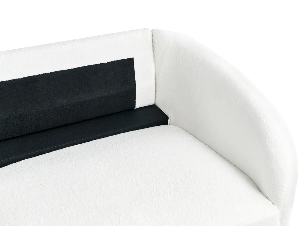 Sofa 3 Seater TROSA Boucle White_911064