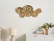 Wandobjekt CALRY Metall 43 cm Gold_1044325