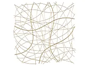 Wall Decor ACATITA 78 cm Metal Gold_1182687