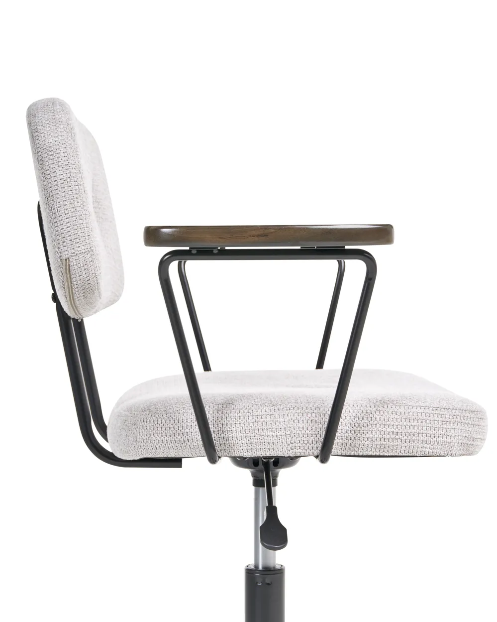 Desk Chair ALGERITA Fabric Light Grey_1024912
