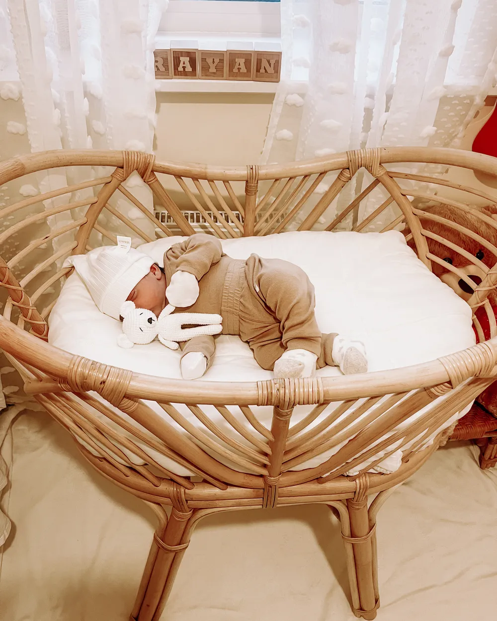 Bassinet Rattan GRUISSAN 50 x 70 cm Natural_916987