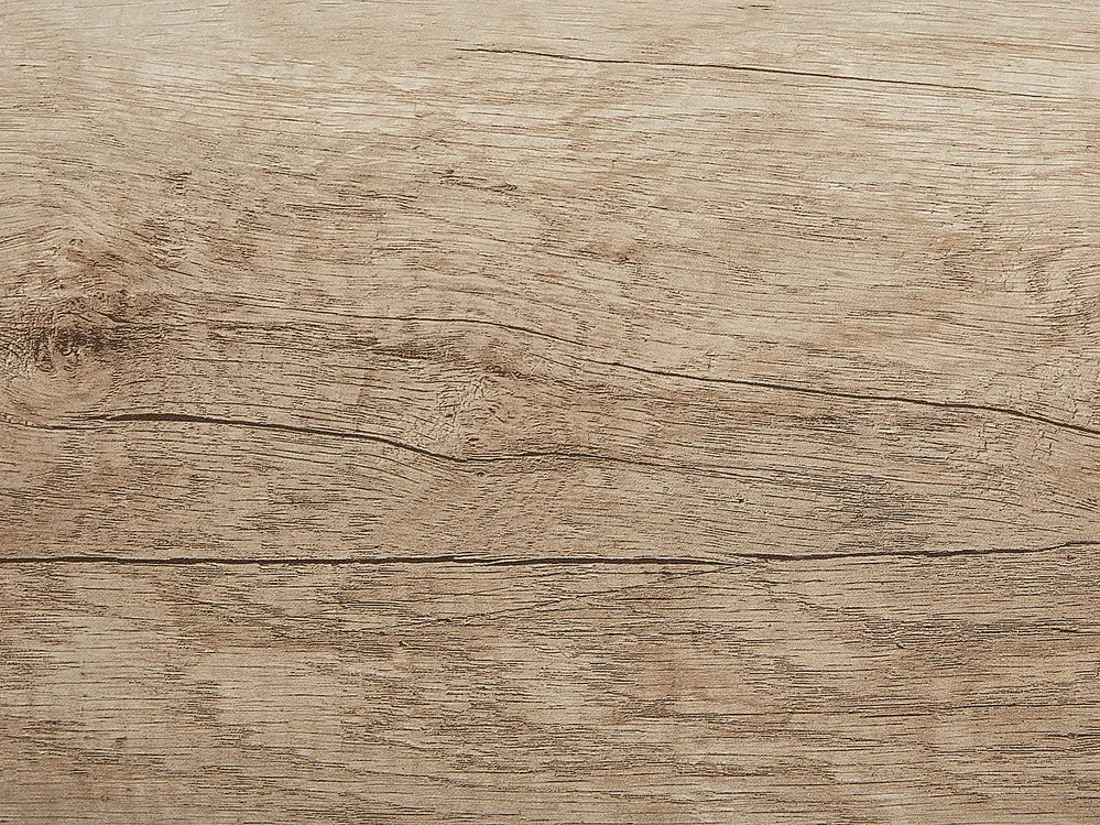 Schreibtisch HEBER 140 cm 60 cm mit Schubladen Braun / Weiß_772886