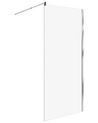 Shower Screen AHAUS 900 x 1900 mm Silver