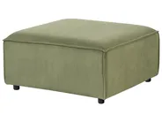Modul Ecksofa 2-Sitzer ARDAL mit Ottomane Cord Grün linksseitig_947416