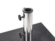 Sonnenschirmfuß CEGGIA Quadratisch Schwarz 25 kg_843588