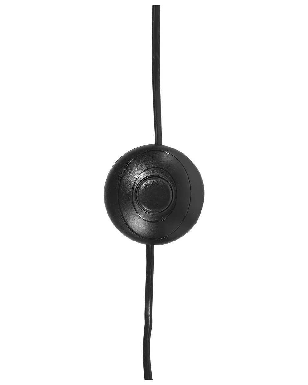 Floor Lamp CORBONES Adjustable Metal Black_697738