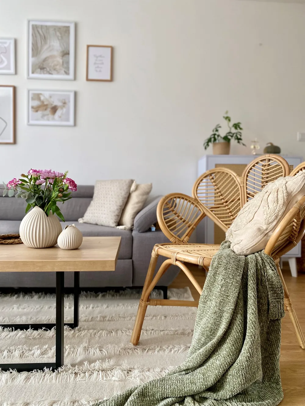 Pfauenstuhl FLORENTINE II Rattan Naturfarben_844306