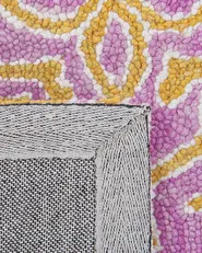 Teppich AVANOS Rosa 140 x 200 cm Wolle_830710
