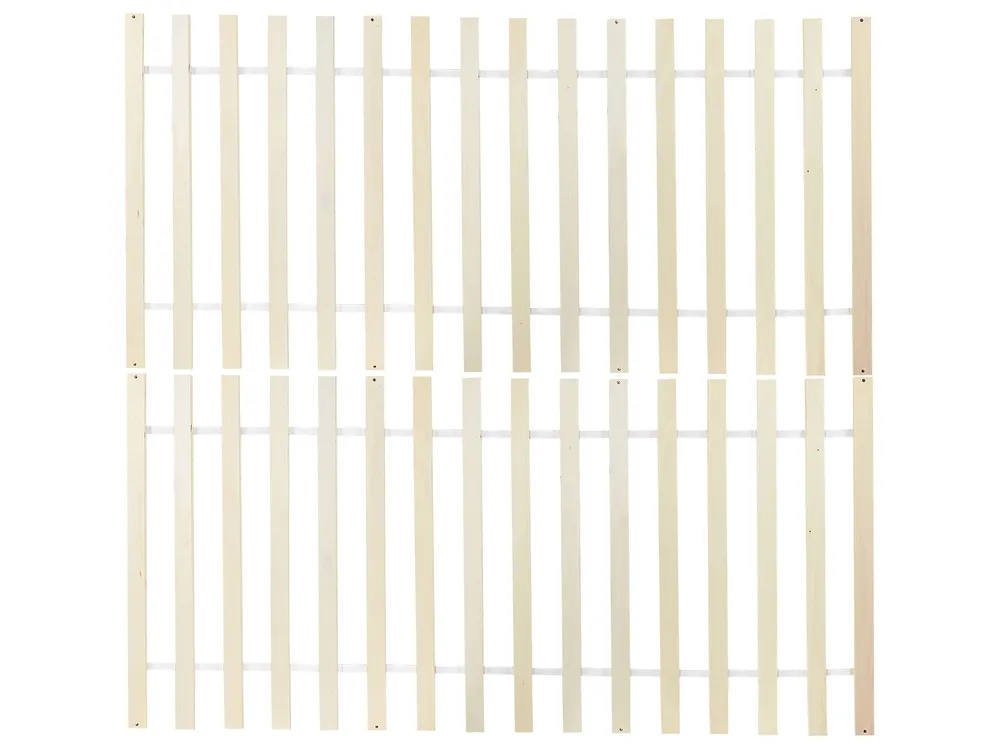 Bett mit Lattenrost Kiefernholz GIULIA 180 x 200 cm Weiß_924995