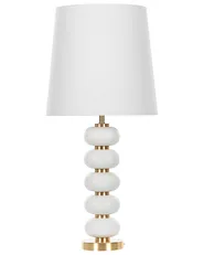 Tischlampe FRIO Metall Weiß_823026