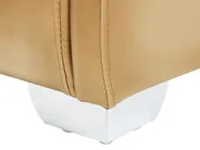 Wasserbett Echtleder PARIS 180 x 200 cm Gold_781186