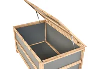 Aufbewahrungsbox ACATE 121 cm 72 cm Beton Grau_960011