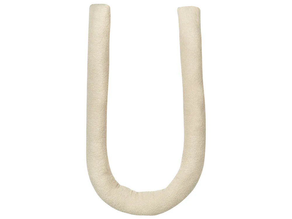 Throw Cushion GLADIOLUS 172 x 14 cm Boucle Beige Solid_891039