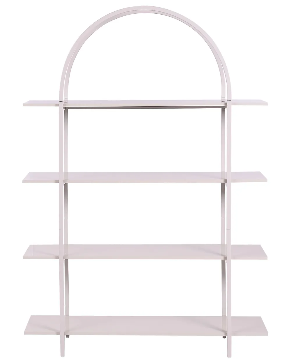 4 Tier Bookcase FREMANTLE 173 cm Beige_1187960
