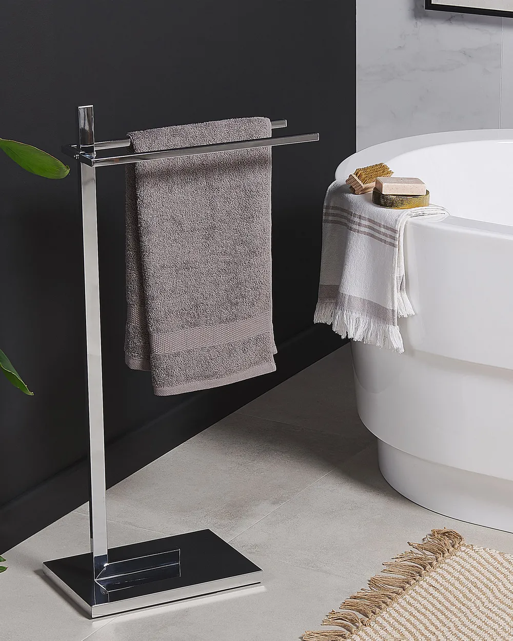 Handtuchständer SELVA Metall Silber