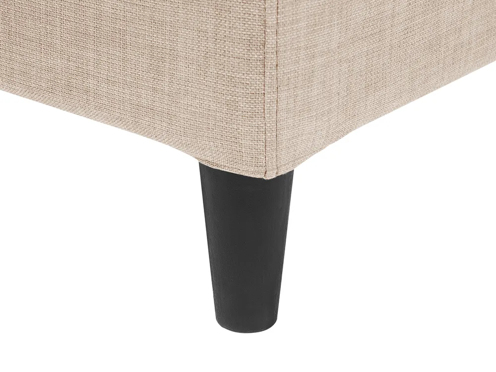 Bettrahmenbezug FITOU 180 x 200 cm Beige_752878