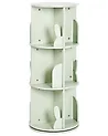 Drehbares Bücherregal CANEY 94 cm Hellgrün
