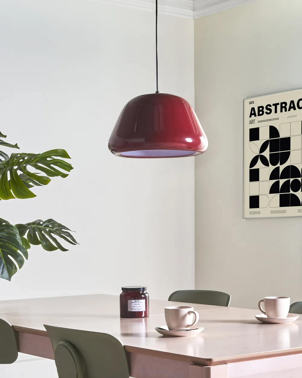 Pendant Lamp JOKU Metal Red_987759