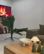Artificial Christmas Tree HUXLEY 240 cm Green_1043082