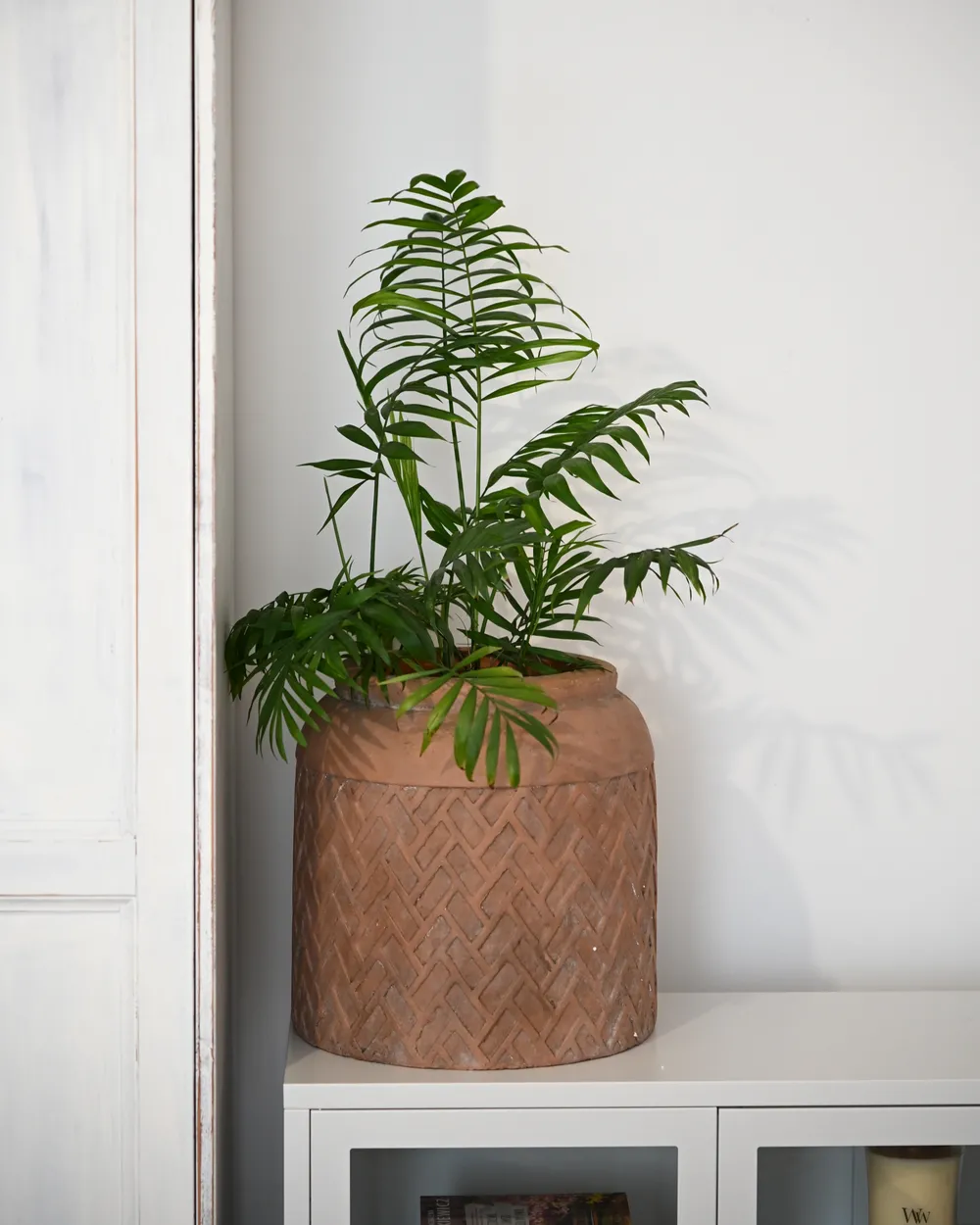 Blumenkübel GERAKAS 35 cm Beige_1056576