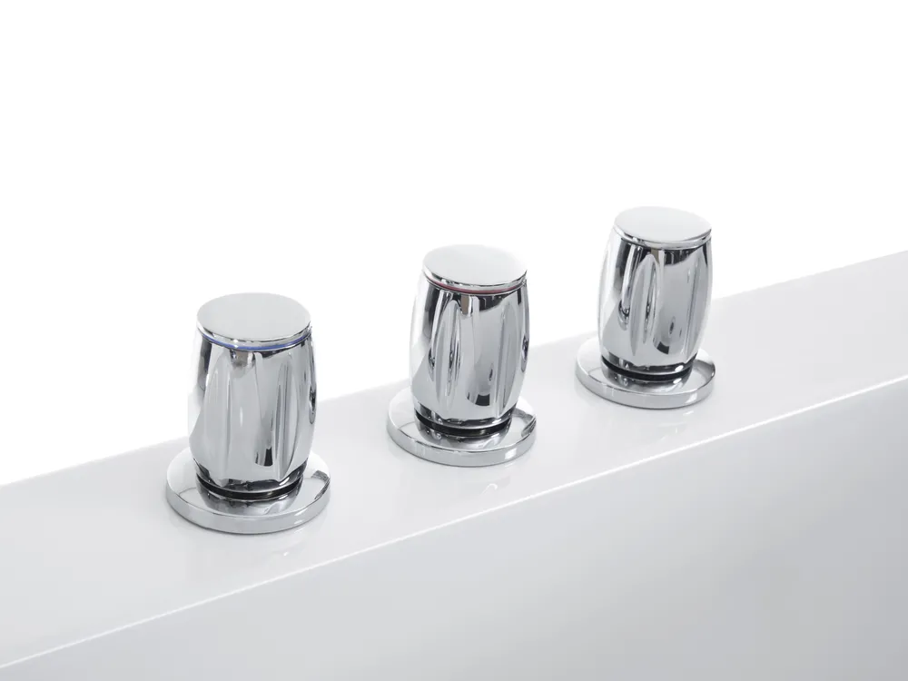 Corner Hot Tub with LED TOCOA 1900 x 1380 mm White_759389
