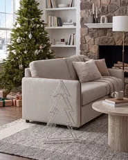 Gartendekoration LED AKERAN 60 cm Weihnachtsbaum Silber_1148669