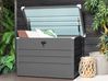 Aufbewahrungsbox CEBROSA 100 cm 62 cm Metall Grau