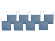 Gartenstuhlkissen 8er Set SASSARI PREMIUM 46 x 46 cm Blau_1070884