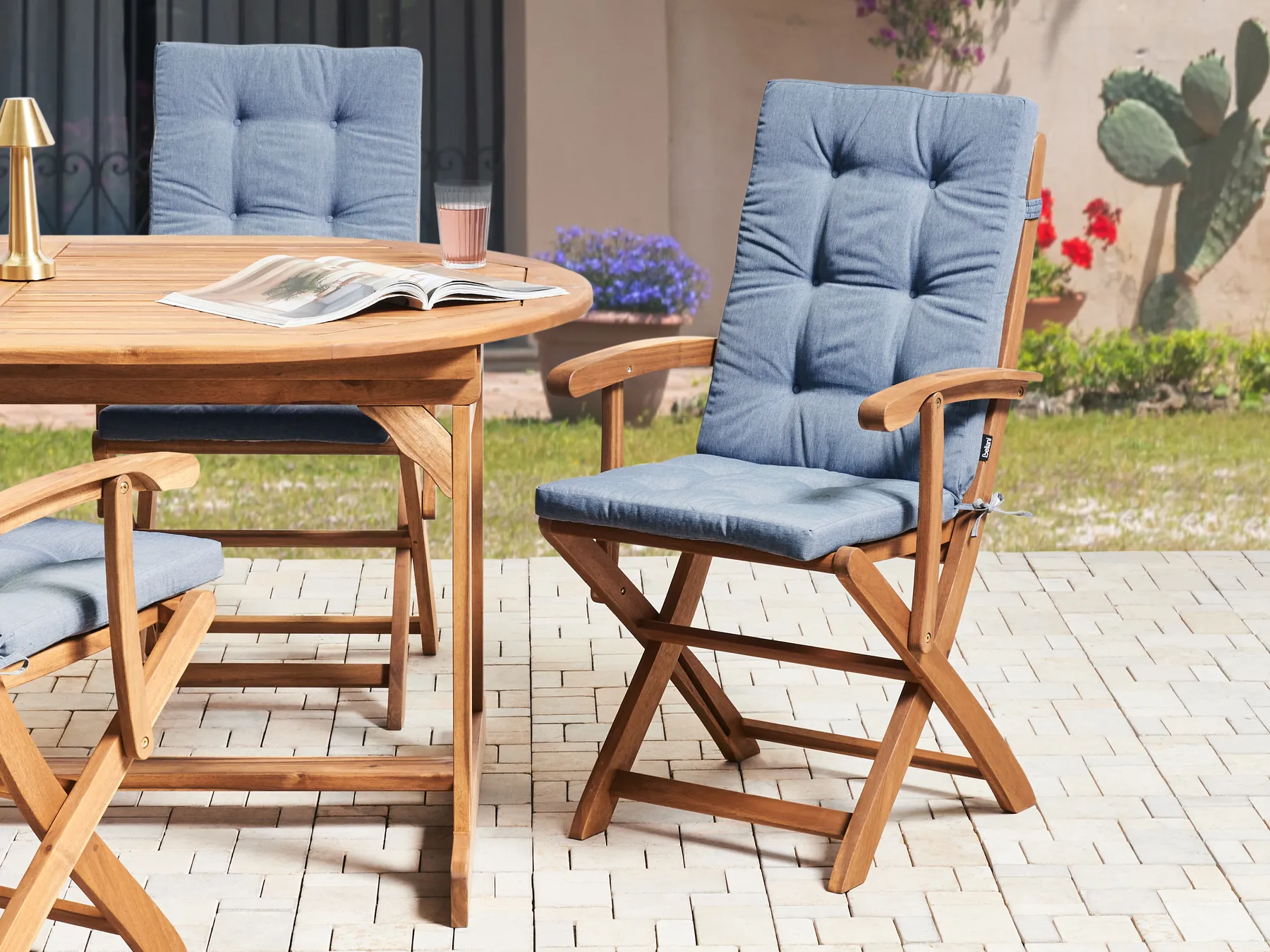 Sitzauflagen 2er Set MAUI PREMIUM Blau_1070670
