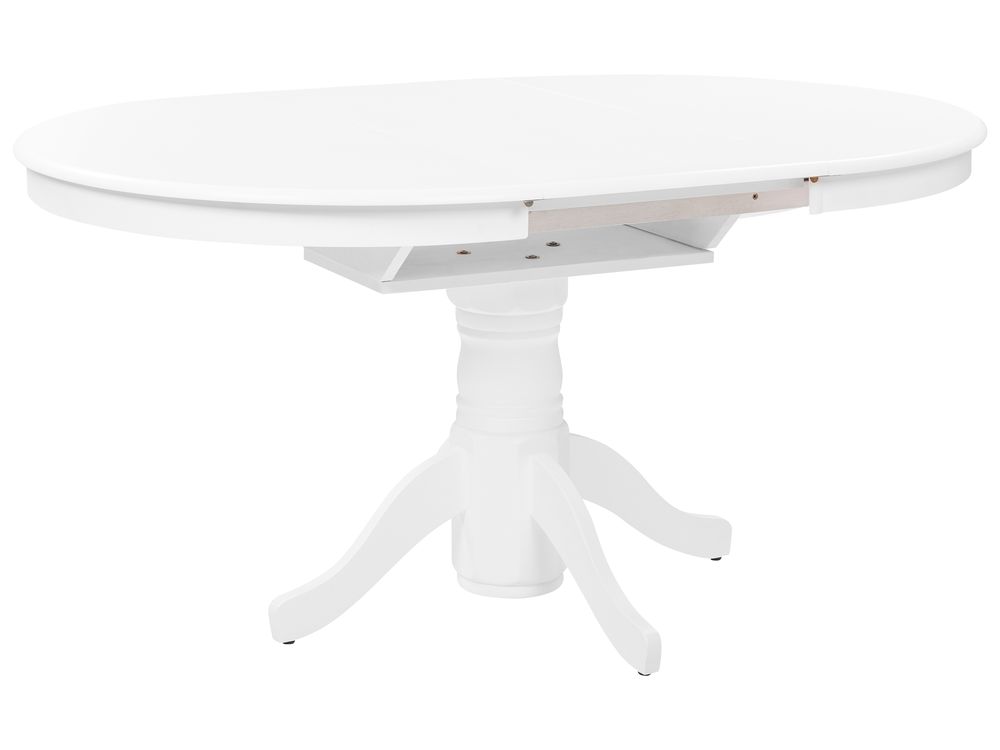 Zložljiva jedilna miza AKRON Bela 106/150 cm 106 cm