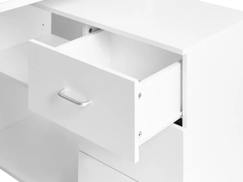 Eckschreibtisch SOGNE 140 cm 100 cm Weiß_1054796